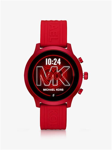 michael kors mkt 5073|Michael Kors Access Gen 4 MKGO Red.